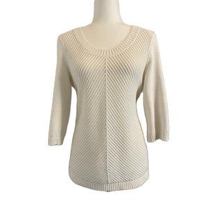 Tommy Hilfiger Knit Sweater 3/4 Sleeve